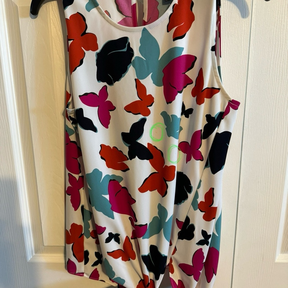 Ann Taylor sleeveless top shirt small - Picture 4 of 5